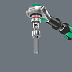 8100 SA All-in Jeu cliquet Zyklop Speed, à carré 1/4", avec fonction de retenue, métrique, 42 pièces