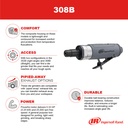 308B-M Meuleuse droite Ingersoll Rand 25000 rpm