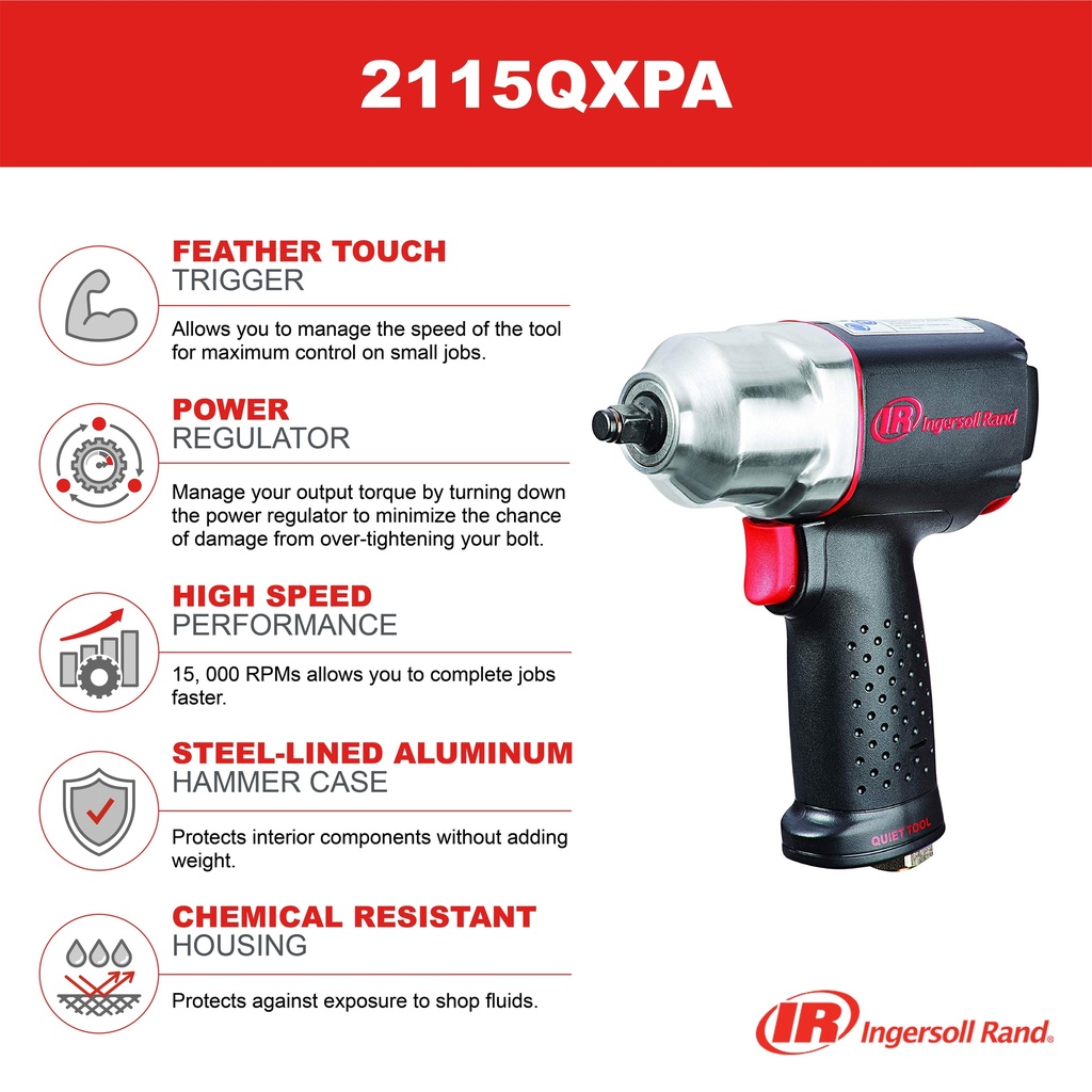 2115QXPA Clé à chocs 3/8'' Ingersoll Rand