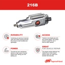 216B Clé à chocs droite 3/8'' Ingersoll Rand