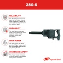 280-6-EU Clé à chocs 1'' Ingersoll Rand