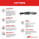 1077XPA Clé à rochets carré 1/2'' Ingersoll Rand