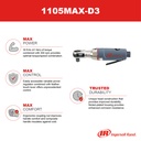 1105MAX-D3 Mini Clé à rochets carré 3/8'' Ingersoll Rand