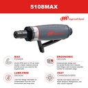 5108MAX Meuleuse droite Ingersoll Rand