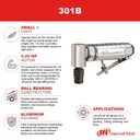 301-B Meuleuse à renvoi d'angle Ingersoll Rand 28000 rpm