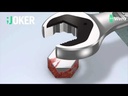 6001 Joker Switch 4 Set 1 Jeu de clés mixtes à cliquet