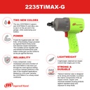 2235TiMax-G Green Series Clé à chocs 1/2'' Ingersoll Rand
