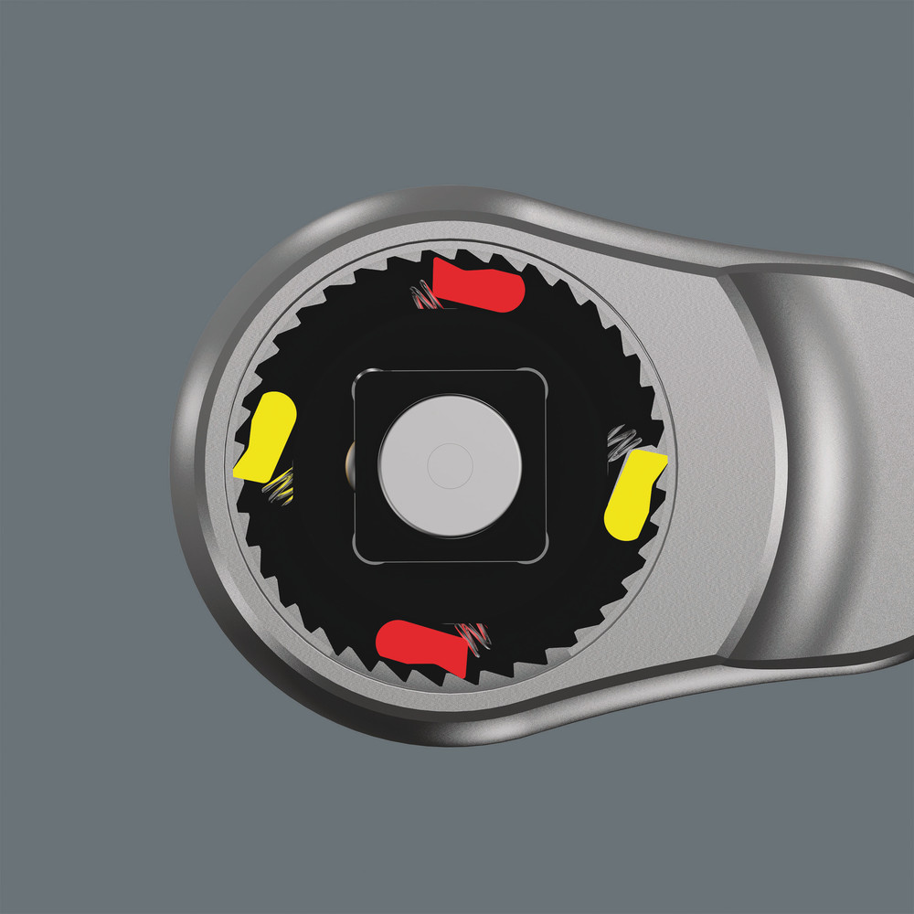 8003 A Cliquet Zyklop Metal avec carré mâle traversant, à carré 1/4"