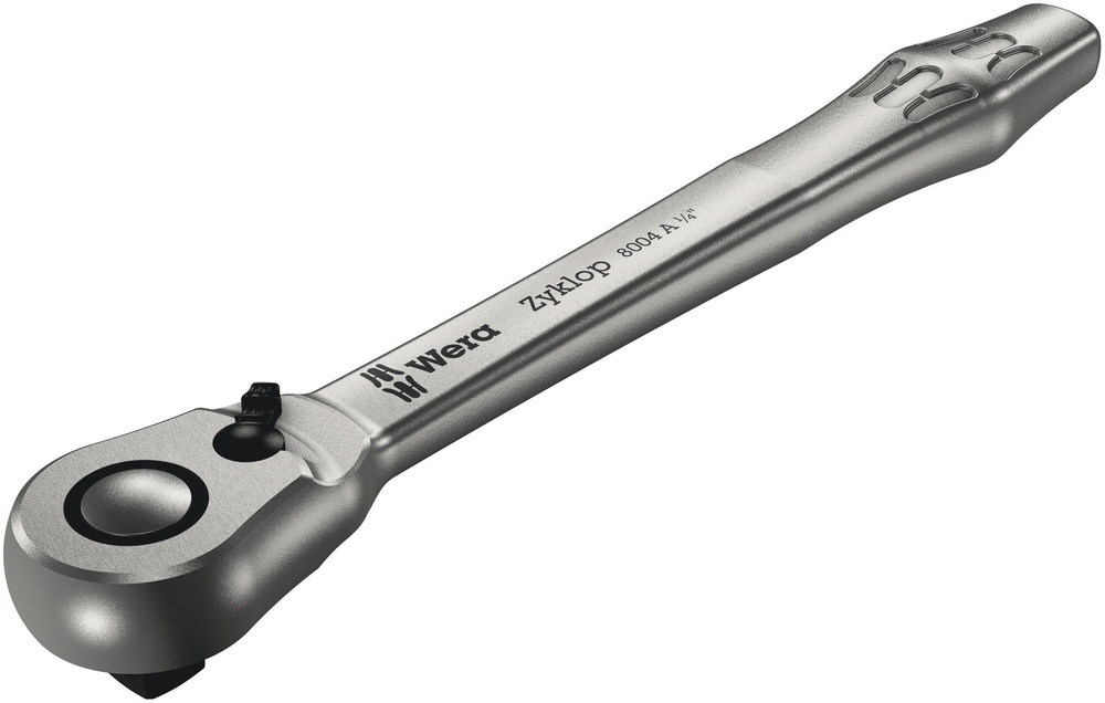 8004 A Cliquet Zyklop Metal avec levier d'inversion, à carré 1/4"