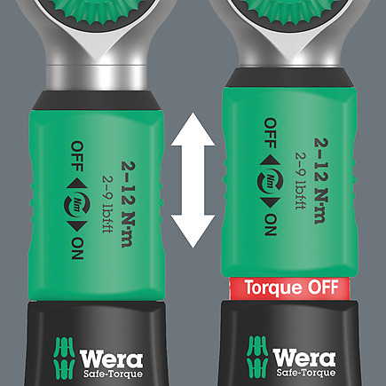 Safe-Torque A 2 Set 1, avec emmanchement hexagonal 1/4", 2-12 Nm, 23 pièces