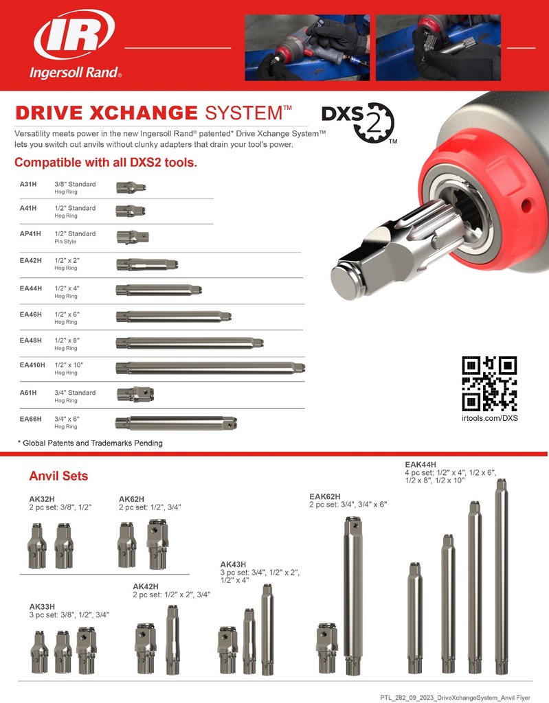 2236QtiMax Clé à chocs Drive X-Change System 