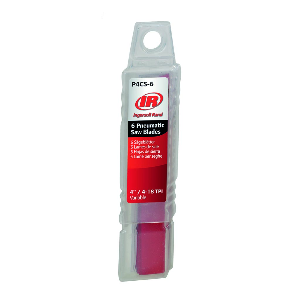 P4FS-6 Jeu de 6 lames 12 dents/cm