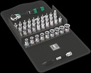 8100 SA All-in Jeu cliquet Zyklop Speed, à carré 1/4", avec fonction de retenue, métrique, 42 pièces