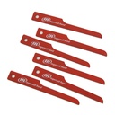 P4FS-6 Jeu de 6 lames 12 dents/cm