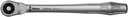 8003 B Cliquet Zyklop Metal avec carré mâle traversant, carré 3/8"