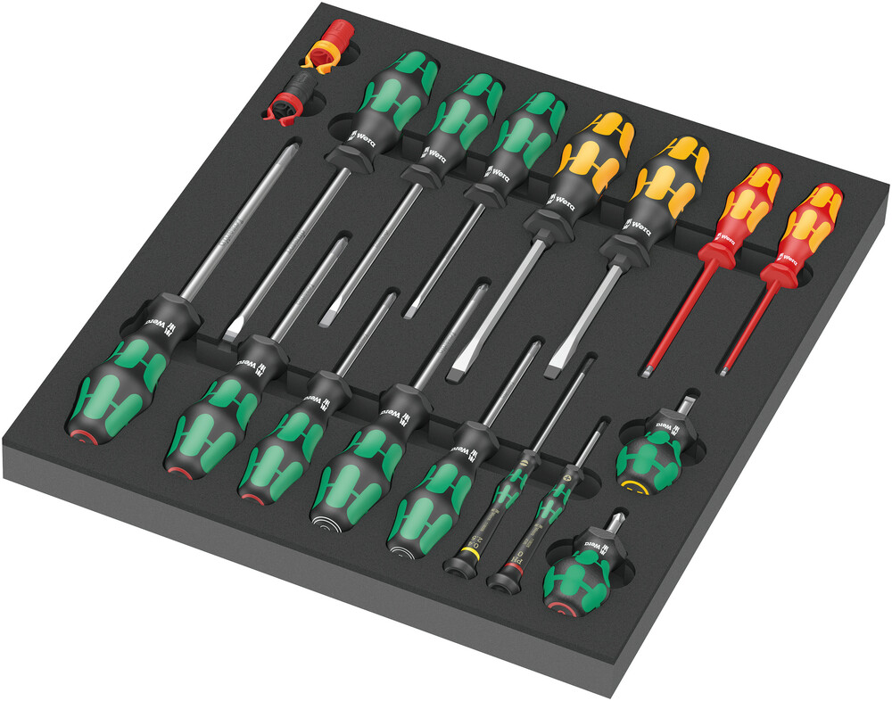 Insert en mousse 9710 jeu de tournevis 1