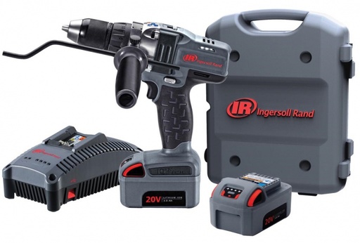 [D5140-K22-EU] D5140-K22-EU Kit Perceuse sans fil 20v Mandrin 13mm auto Ingersoll Rand