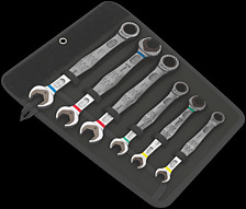 [WER05020022001] 6000/6002 Joker 6 Set 1 Jeu de clés mixtes à cliquet / clés double fourche
