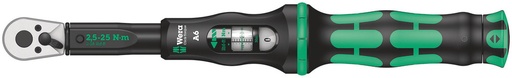 [WER05075605001] Clé dynamométrique à cliquet Click-Torque A 6, 2,5-25 Nm 