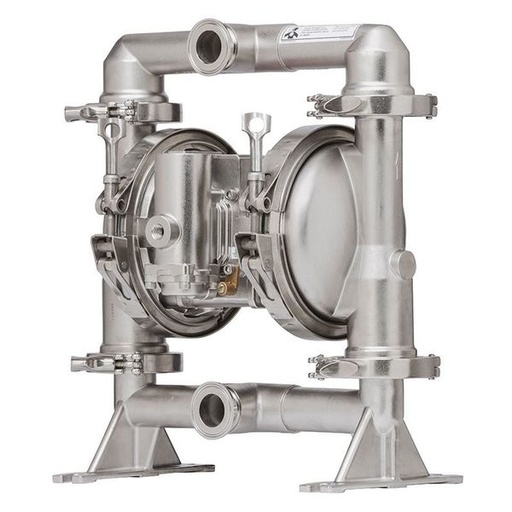 [SD10S-CSS-STT-B00] SD10S-CSS-STT-B00 Pompe sanitaire Aro 1'' Inox/PTFE Santoprene