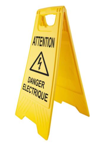 [EG0033] Chevalet Danger électrique