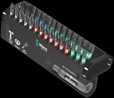[WER05057690001] Bit-Check 30 Impaktor 1, 30 pièces
