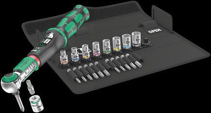 [WER05075832001] Safe-Torque A 2 Set 1, avec emmanchement hexagonal 1/4", 2-12 Nm, 23 pièces